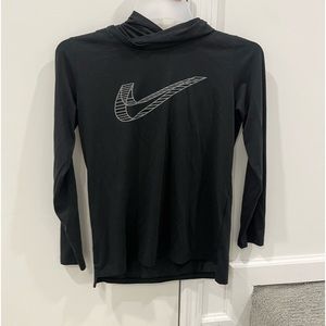 Nike Youth XL Dri-Fit Long Sleeve Hoodie Training Shirt